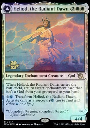 Heliod, the Radiant Dawn // Heliod, the Warped Eclipse [March of the Machine Prerelease Promos] MTG Single Magic: The Gathering  | Multizone: Comics And Games