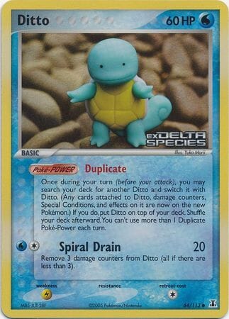 Ditto (64/113) (Stamped) [EX: Delta Species] Pokemon Single Pokémon  | Multizone: Comics And Games