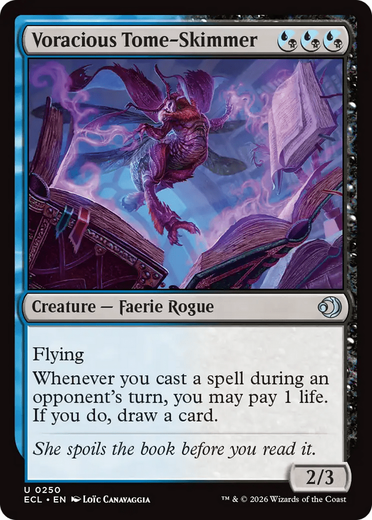 Voracious Tome-Skimmer [Lorwyn Eclipsed] MTG Single Magic: The Gathering  | Multizone: Comics And Games