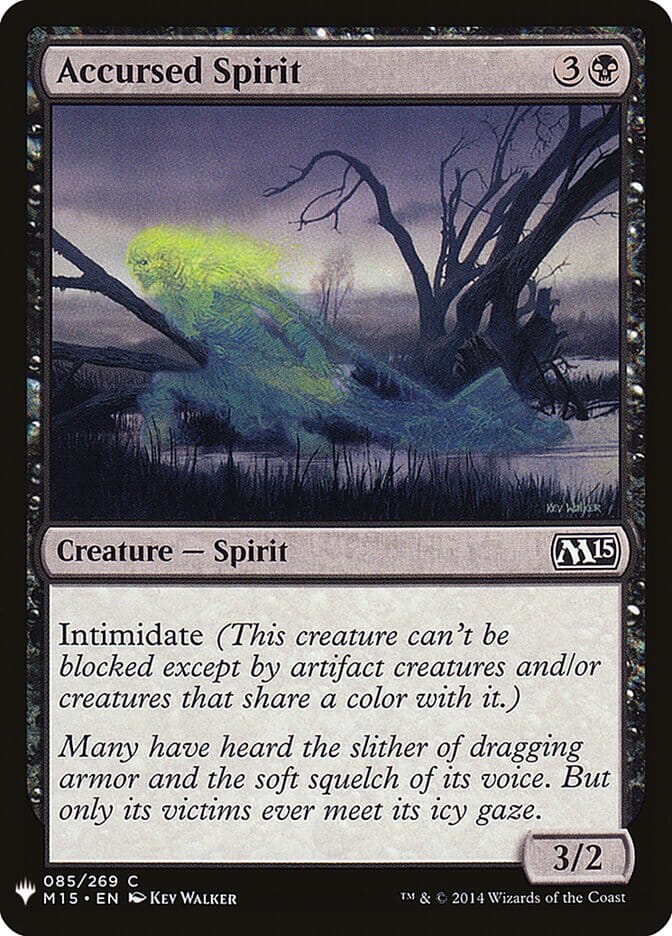Accursed Spirit [Mystery Booster] MTG Single Magic: The Gathering  | Multizone: Comics And Games
