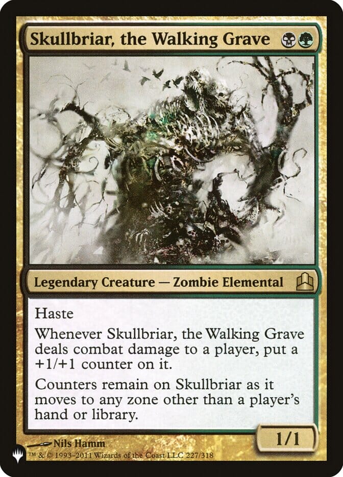 Skullbriar, the Walking Grave [The List] MTG Single Magic: The Gathering  | Multizone: Comics And Games