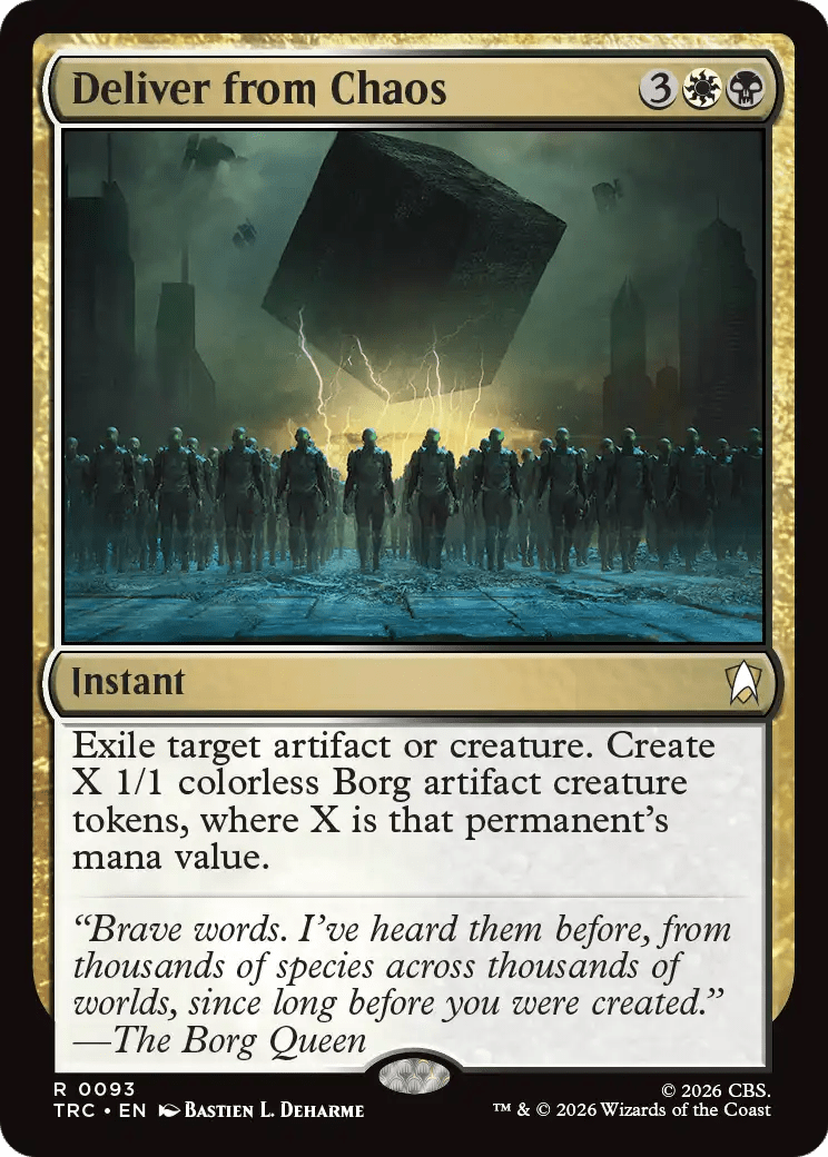 Deliver from Chaos [Star Trek Commander] MTG Single Magic: The Gathering  | Multizone: Comics And Games