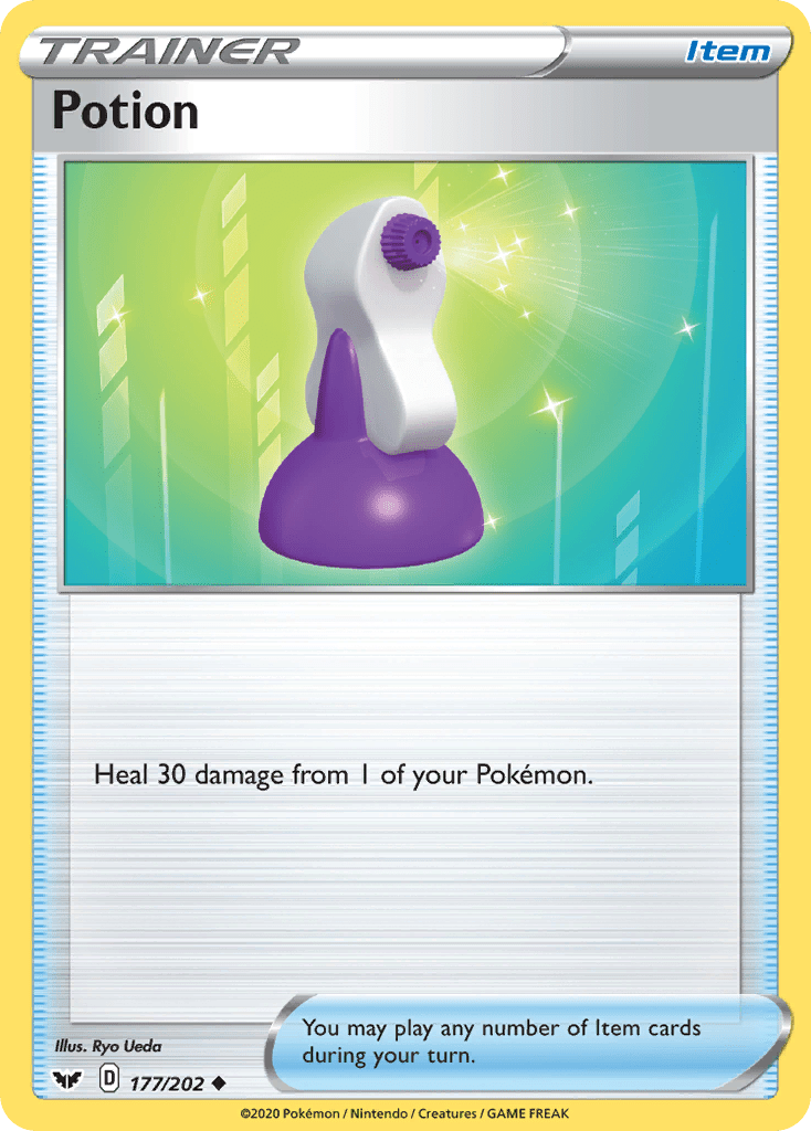 Potion (177/202) [Sword & Shield: Base Set] Pokemon Single Pokémon  | Multizone: Comics And Games