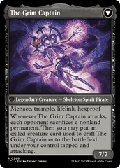 Throne of the Grim Captain // The Grim Captain [The Lost Caverns of Ixalan Prerelease Cards] MTG Single Magic: The Gathering  | Multizone: Comics And Games