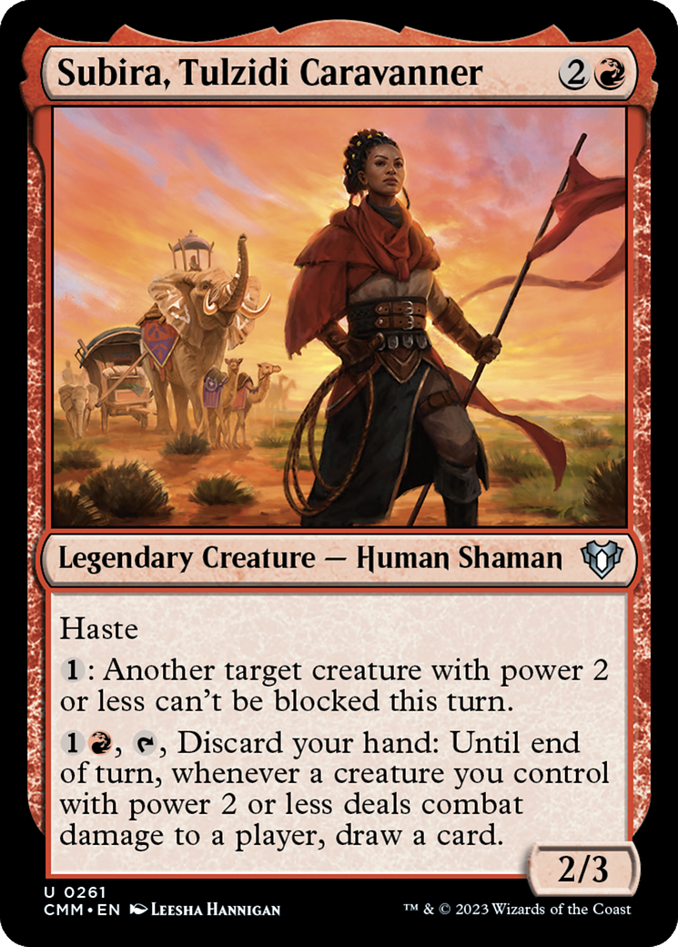 Subira, Tulzidi Caravanner [Commander Masters] | Multizone: Comics And Games