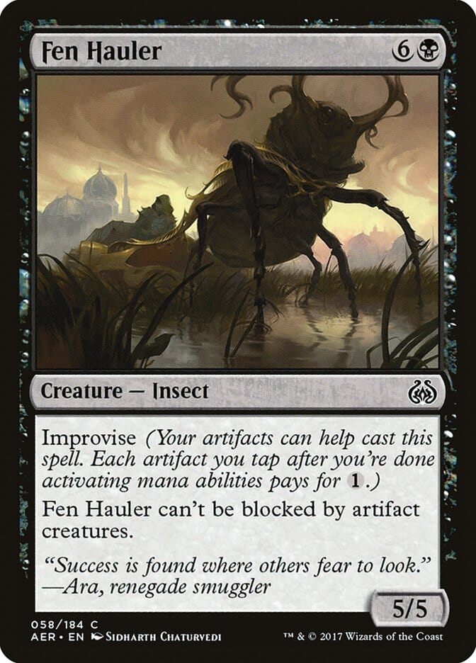 Fen Hauler [Aether Revolt] MTG Single Magic: The Gathering  | Multizone: Comics And Games