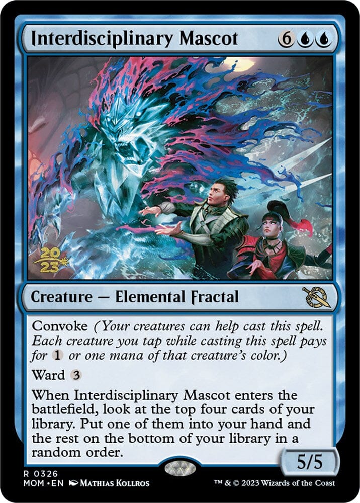 Interdisciplinary Mascot [March of the Machine Prerelease Promos] MTG Single Magic: The Gathering  | Multizone: Comics And Games