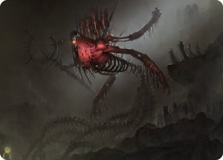 Drivnod, Carnage Dominus Art Card [Phyrexia: All Will Be One Art Series] MTG Single Magic: The Gathering  | Multizone: Comics And Games