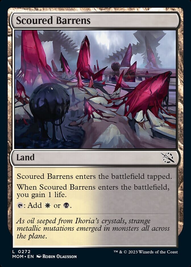 Scoured Barrens [March of the Machine] MTG Single Magic: The Gathering  | Multizone: Comics And Games