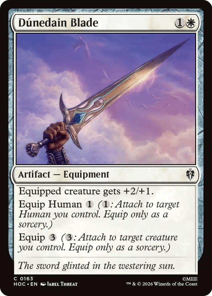 Dunedain Blade [The Hobbit: Eternal-Legal] MTG Single Magic: The Gathering  | Multizone: Comics And Games