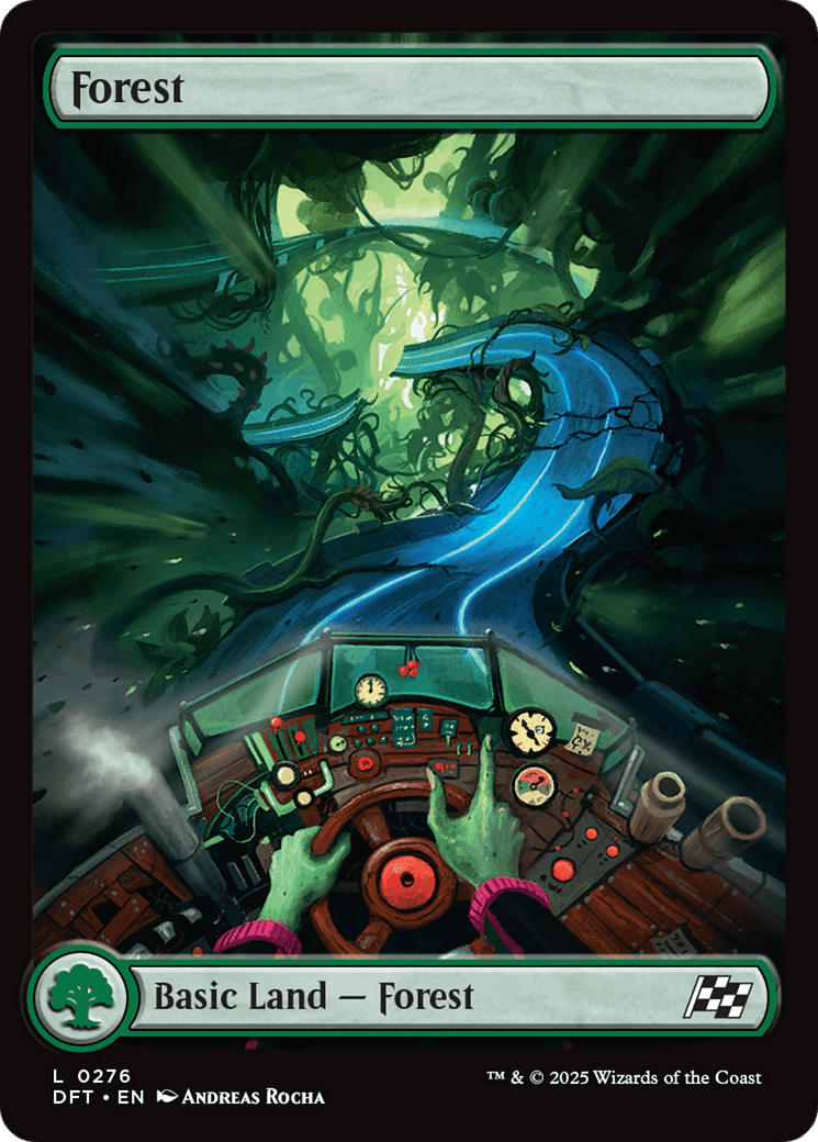 Forest (0276) [Aetherdrift] MTG Single Magic: The Gathering  | Multizone: Comics And Games