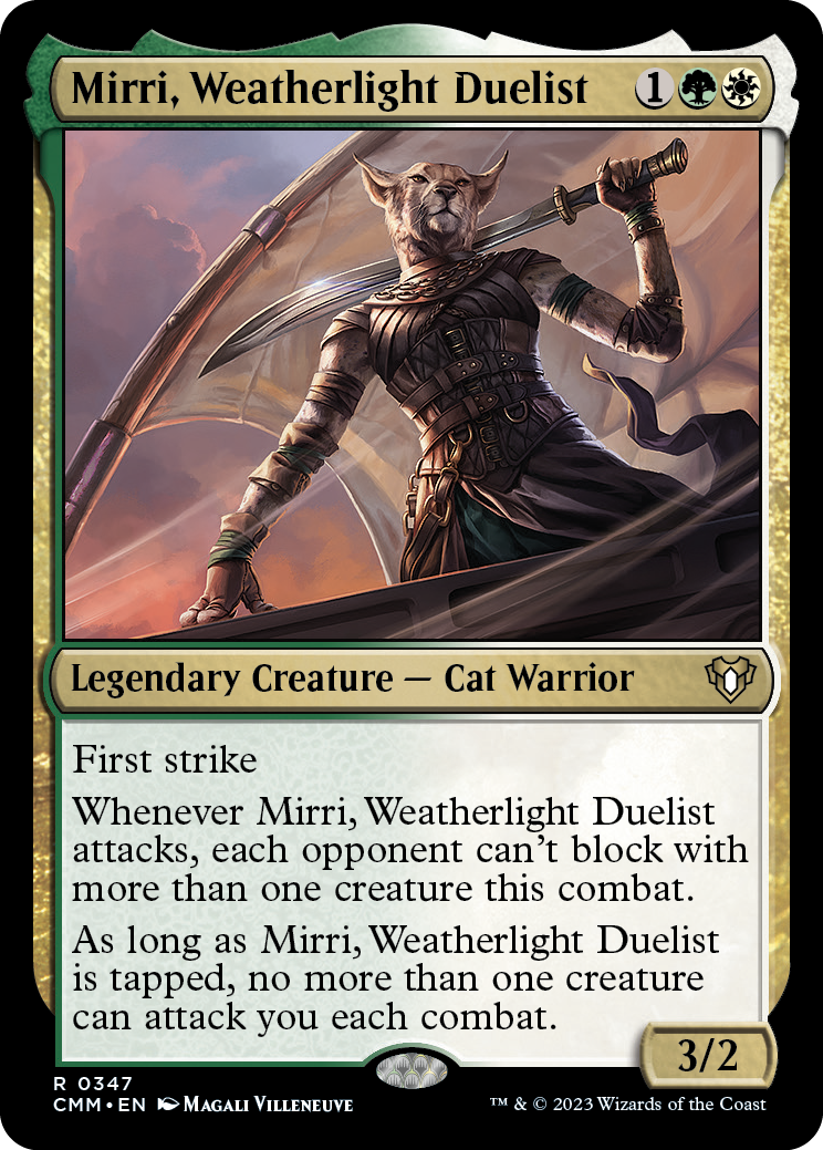 Mirri, Weatherlight Duelist [Commander Masters] | Multizone: Comics And Games