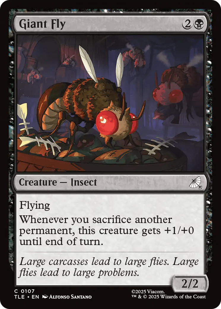 Giant Fly [Avatar: The Last Airbender: Eternal-Legal] MTG Single Magic: The Gathering  | Multizone: Comics And Games
