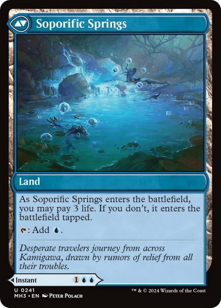 Sink into Stupor // Soporific Springs [Modern Horizons 3] MTG Single Magic: The Gathering  | Multizone: Comics And Games