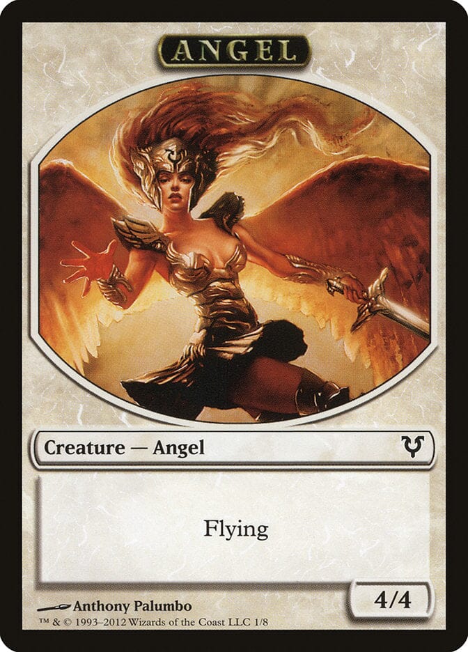 Angel Token [Avacyn Restored Tokens] MTG Single Magic: The Gathering  | Multizone: Comics And Games