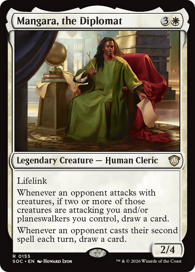 Mangara, the Diplomat [Secrets of Strixhaven Commander] MTG Single Magic: The Gathering  | Multizone: Comics And Games