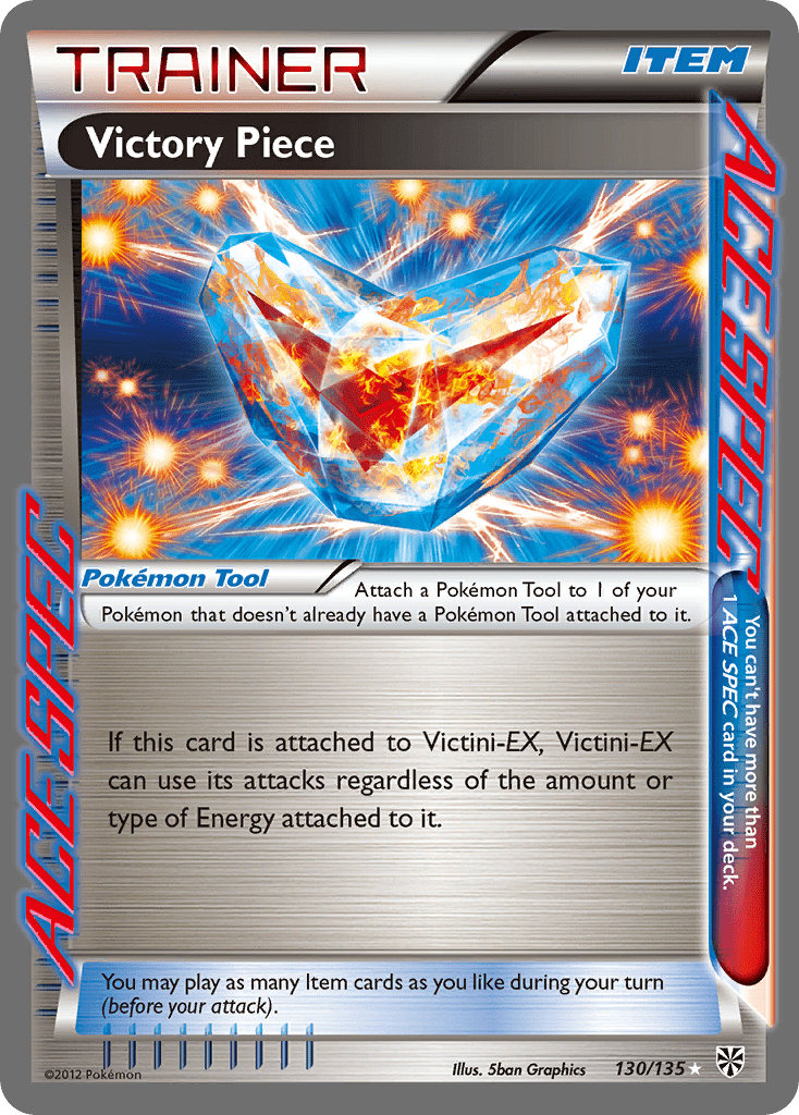 Victory Piece (130/135) [Black & White: Plasma Storm] Pokemon Single Pokémon  | Multizone: Comics And Games