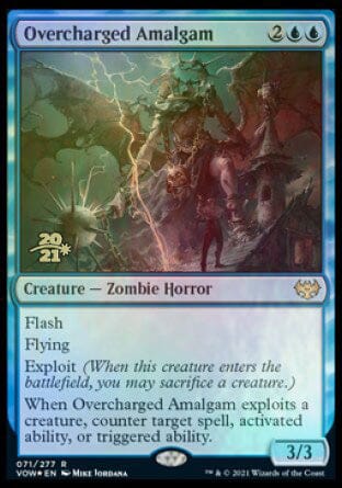 Overcharged Amalgam [Innistrad: Crimson Vow Prerelease Promos] MTG Single Magic: The Gathering  | Multizone: Comics And Games