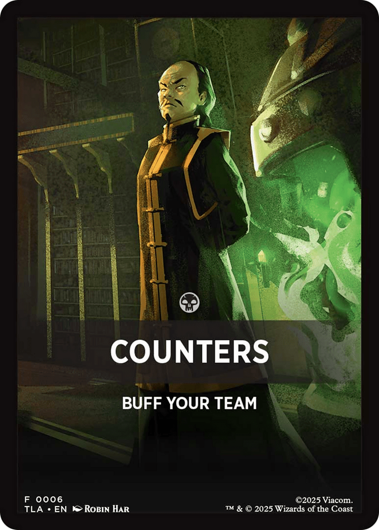 Counters Theme Card [Avatar: The Last Airbender Tokens] MTG Single Magic: The Gathering  | Multizone: Comics And Games