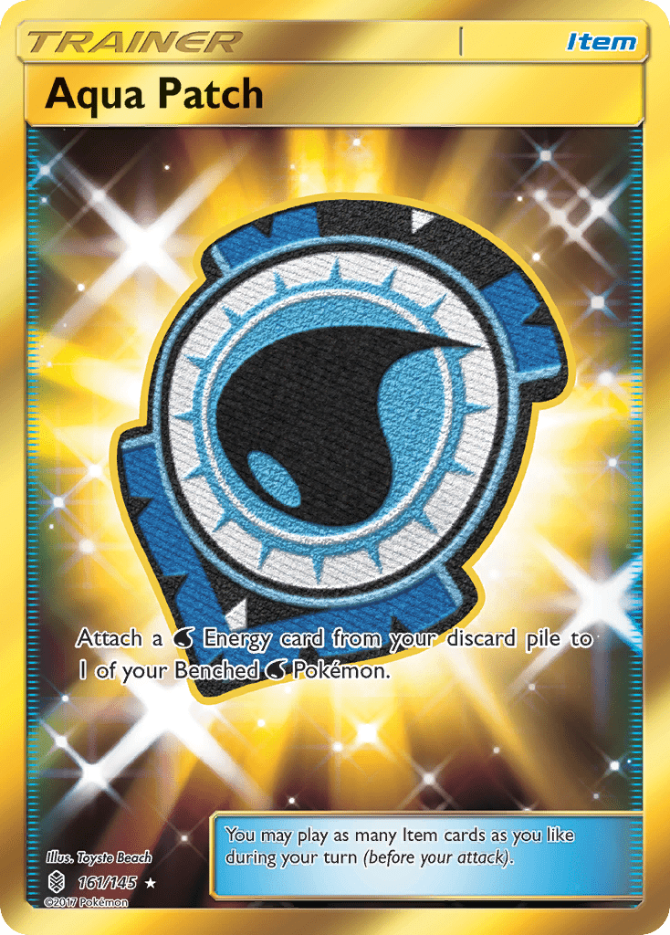 Aqua Patch (161/145) [Sun & Moon: Guardians Rising] Pokemon Single Pokémon  | Multizone: Comics And Games