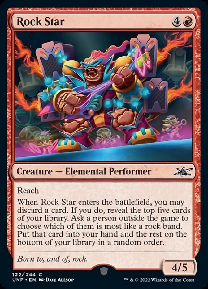 Rock Star [Unfinity] MTG Single Magic: The Gathering  | Multizone: Comics And Games