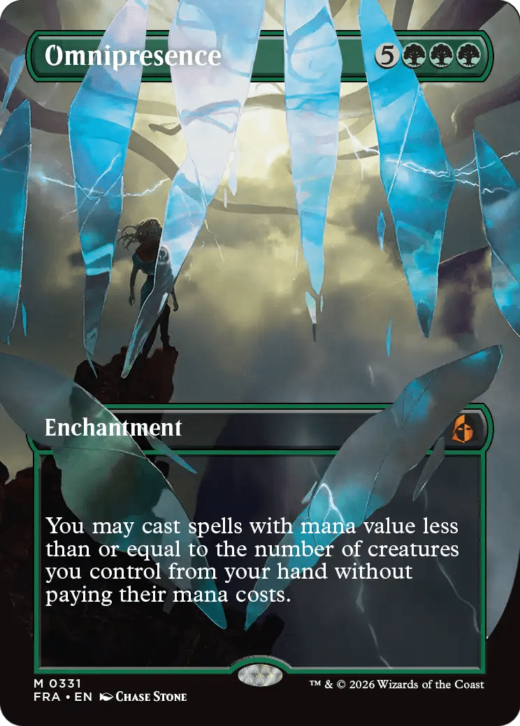 Omnipresence (Borderless) (0331) [Reality Fracture] MTG Single Magic: The Gathering  | Multizone: Comics And Games