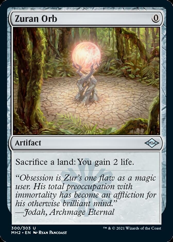 Zuran Orb (Foil Etched) [Modern Horizons 2] MTG Single Magic: The Gathering  | Multizone: Comics And Games