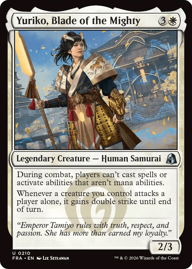 Yuriko, Blade of the Mighty [Reality Fracture] MTG Single Magic: The Gathering  | Multizone: Comics And Games