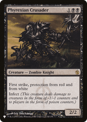 Phyrexian Crusader [The List] MTG Single Magic: The Gathering  | Multizone: Comics And Games