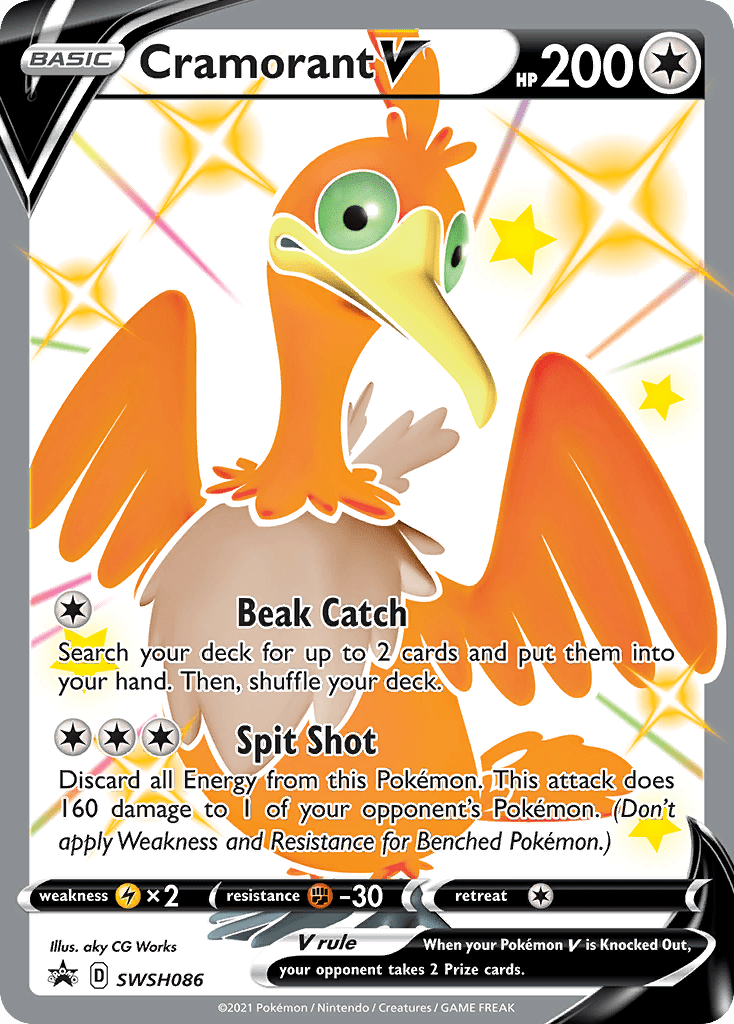 Cramorant V (SWSH086) [Sword & Shield: Black Star Promos] Pokemon Single Pokémon  | Multizone: Comics And Games