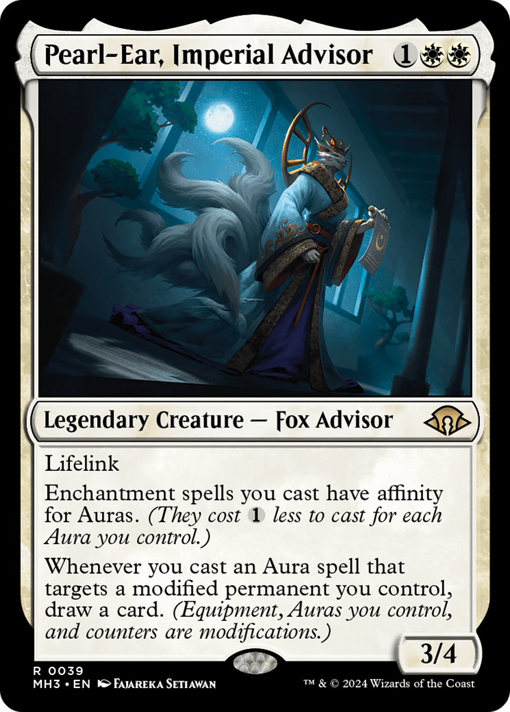 Pearl-Ear, Imperial Advisor [Modern Horizons 3] MTG Single Magic: The Gathering  | Multizone: Comics And Games