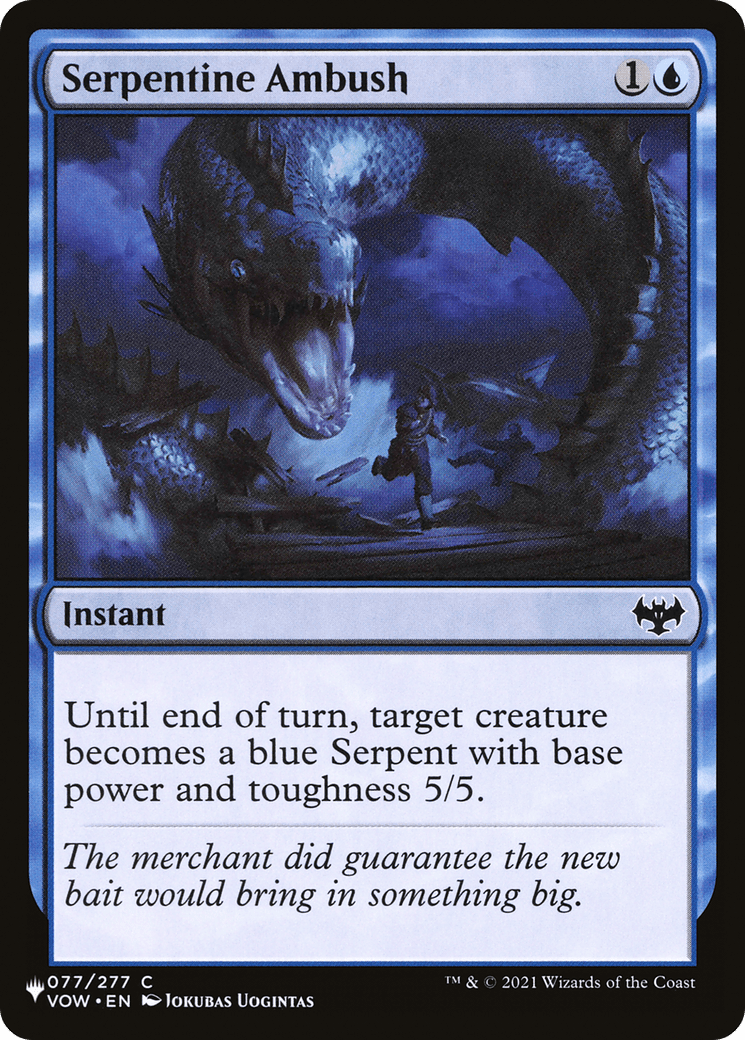 Serpentine Ambush [The List] MTG Single Magic: The Gathering  | Multizone: Comics And Games