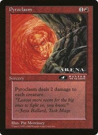 Pyroclasm [Version 2] (Oversized) [Oversize Cards] MTG Single Magic: The Gathering  | Multizone: Comics And Games