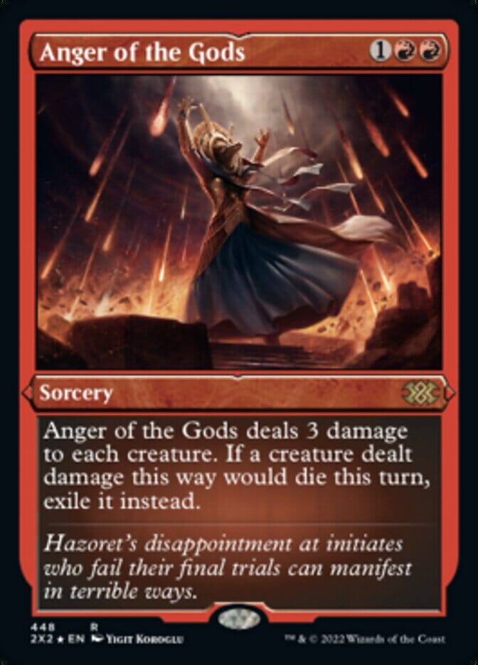 Anger of the Gods (Foil Etched) [Double Masters 2022] MTG Single Magic: The Gathering  | Multizone: Comics And Games