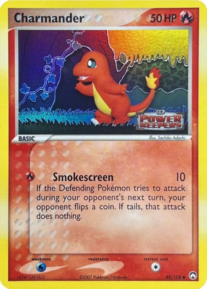 Charmander (48/108) (Stamped) [EX: Power Keepers] Pokemon Single Pokémon  | Multizone: Comics And Games