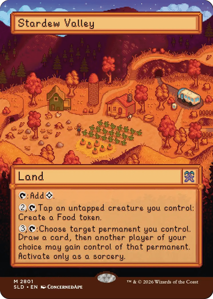 Stardew Valley [Secret Lair Drop Series] MTG Single Magic: The Gathering  | Multizone: Comics And Games