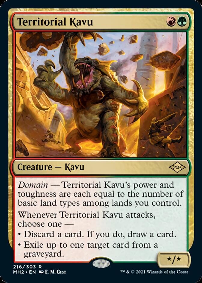 Territorial Kavu [Modern Horizons 2] MTG Single Magic: The Gathering  | Multizone: Comics And Games