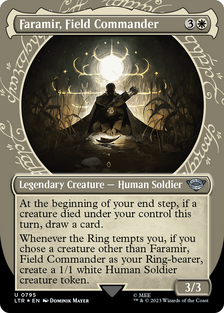 Faramir, Field Commander (Showcase) (Surge Foil) [The Lord of the Rings: Tales of Middle-Earth] MTG Single Magic: The Gathering  | Multizone: Comics And Games