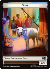 Goat // Construct Double-Sided Token [Marvel Super Heroes Commander Tokens] MTG Single Magic: The Gathering  | Multizone: Comics And Games