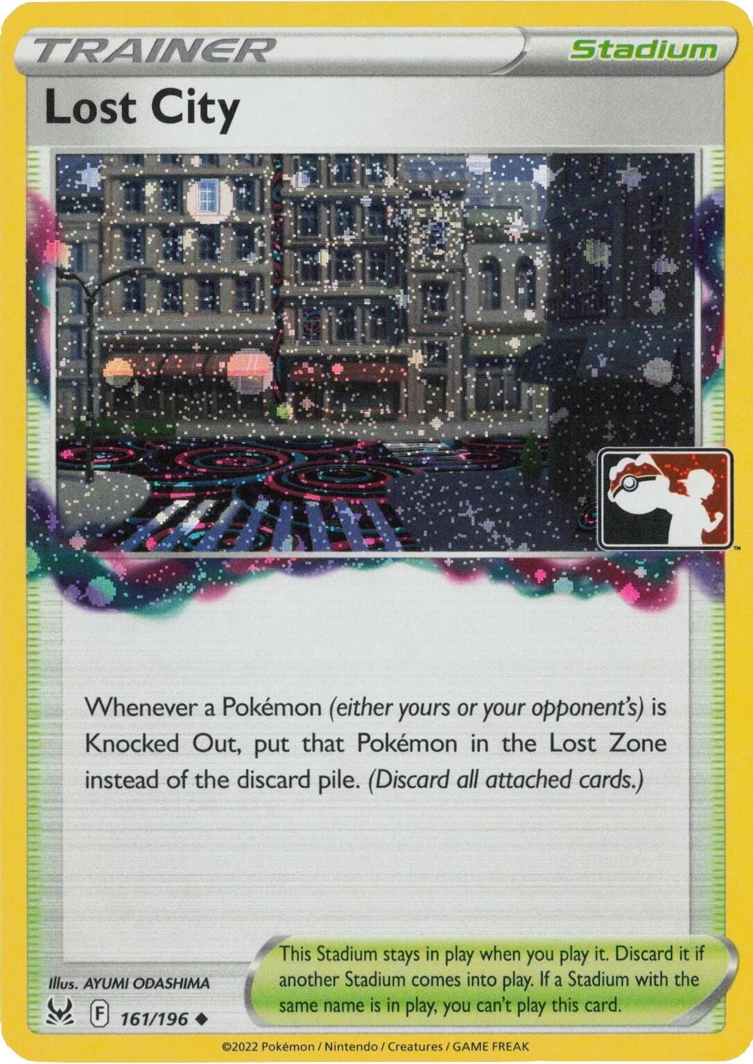 Lost City (161/196) (Cosmos Holo) [Prize Pack Series Four] Pokemon Single Pokémon  | Multizone: Comics And Games