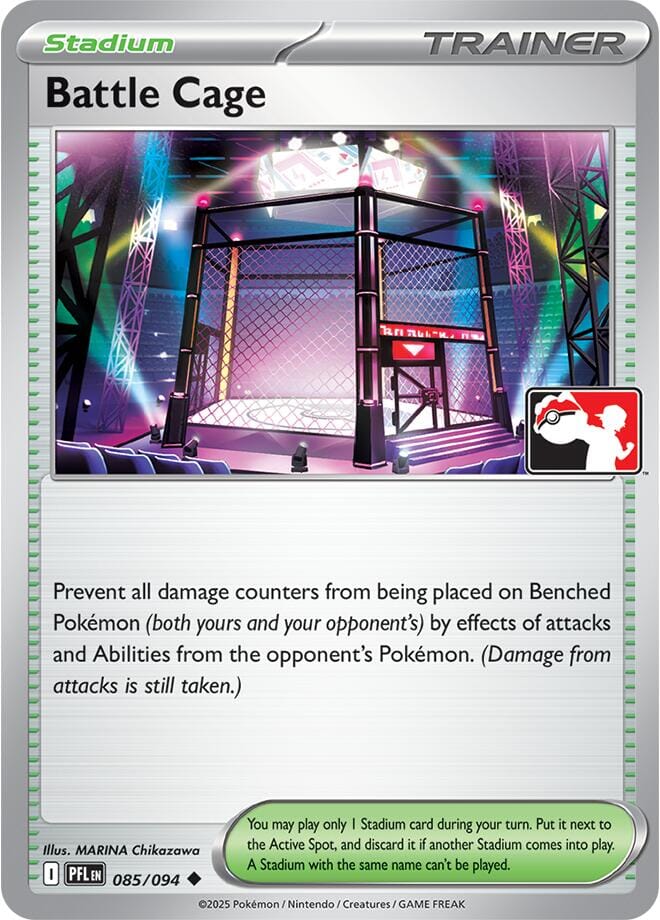 Battle Cage (085/094) [Prize Pack Series Nine] Pokemon Single Pokémon  | Multizone: Comics And Games