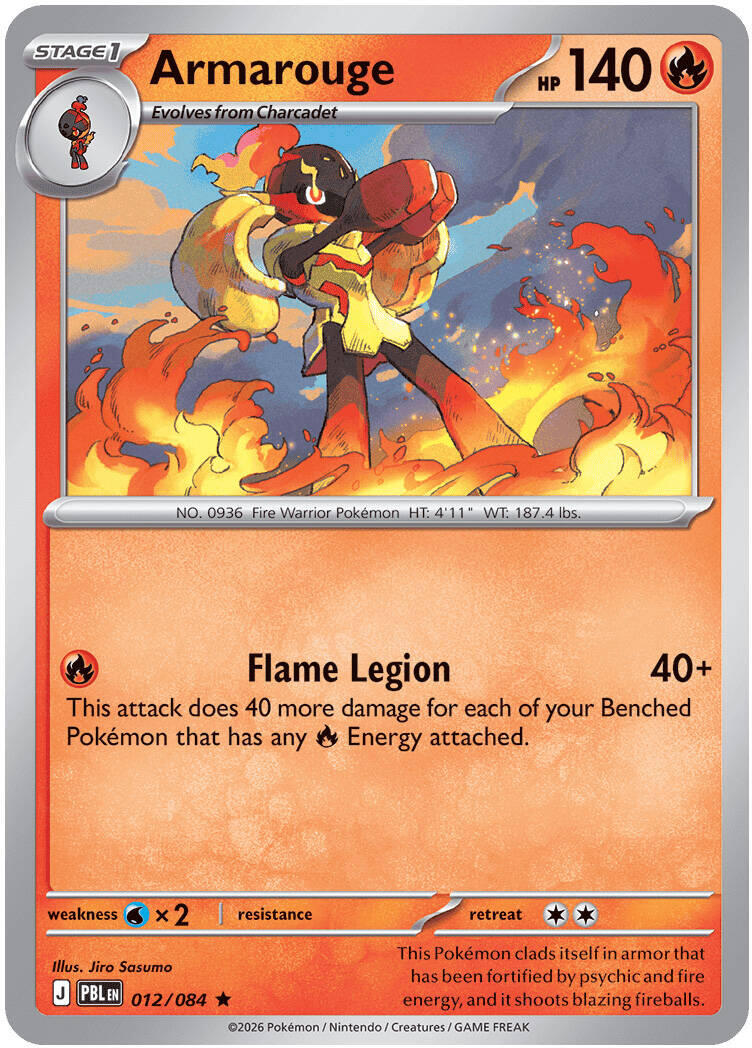 Armarouge (012/084) [Mega Evolution: Pitch Black] | Multizone: Comics And Games
