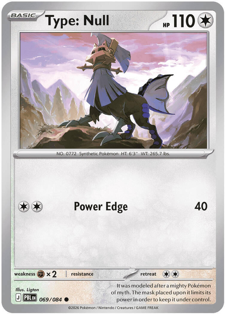Type: Null (069/084) [Mega Evolution: Pitch Black] | Multizone: Comics And Games