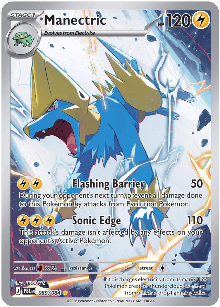 Manectric (089/084) [Mega Evolution: Pitch Black] | Multizone: Comics And Games