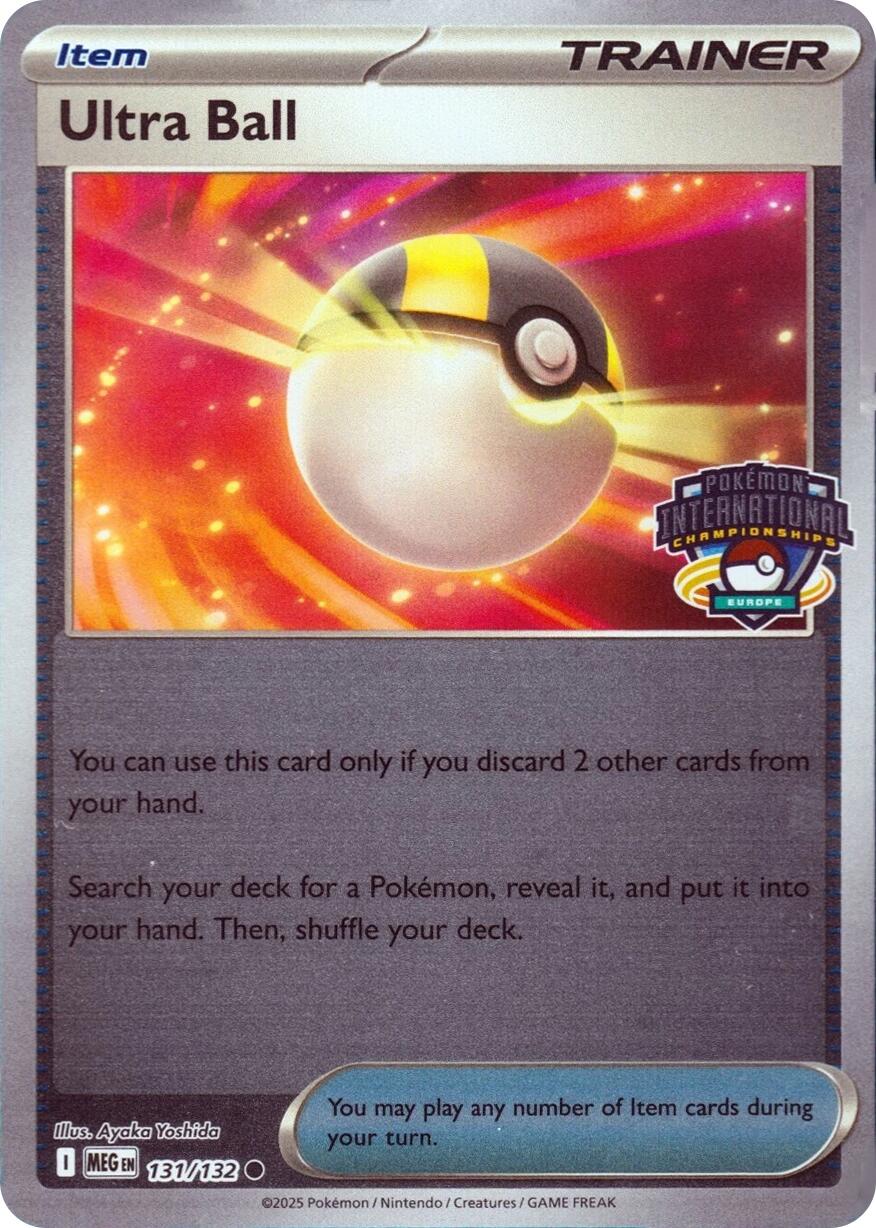 Ultra Ball (131/132) (European International Championship) [League & Championship Cards] | Multizone: Comics And Games