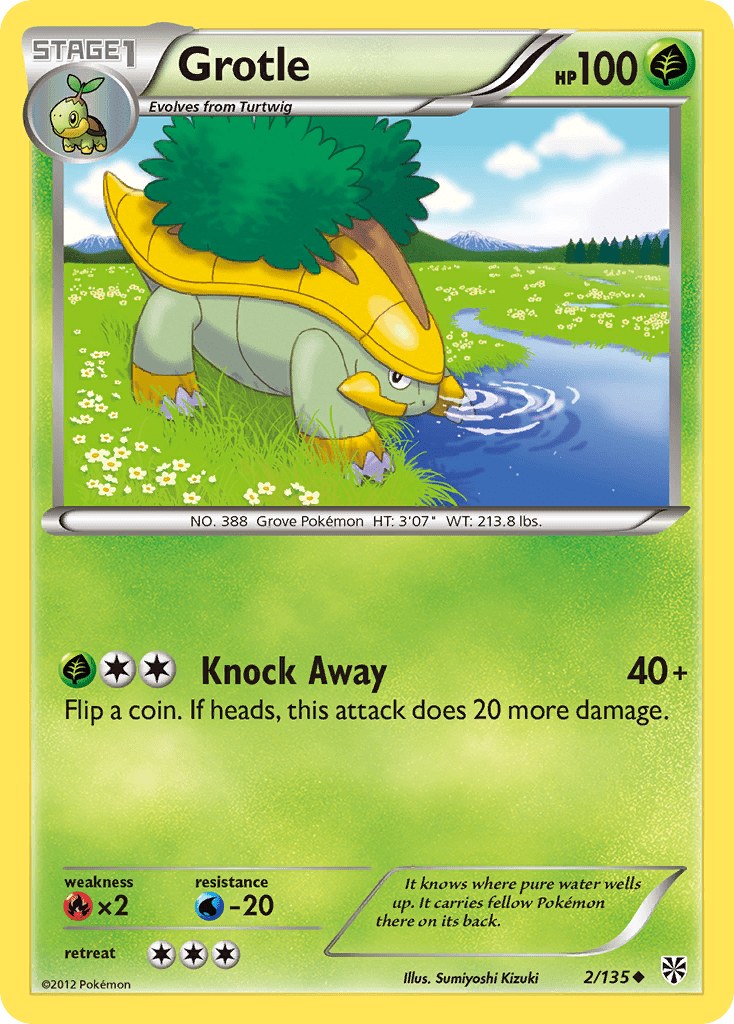 Grotle (2/135) [Black & White: Plasma Storm] Pokemon Single Pokémon  | Multizone: Comics And Games