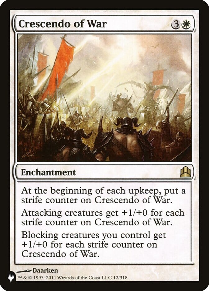 Crescendo of War [The List] MTG Single Magic: The Gathering  | Multizone: Comics And Games