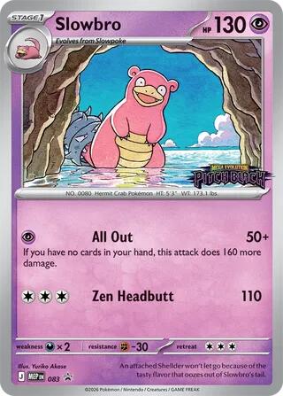 Slowbro (083) (Pitch Black Stamped) [Mega Evolution Promo] | Multizone: Comics And Games
