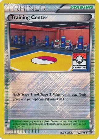 Training Center (102/111) (League Promo) [XY: Furious Fists] Pokemon Single Pokémon  | Multizone: Comics And Games