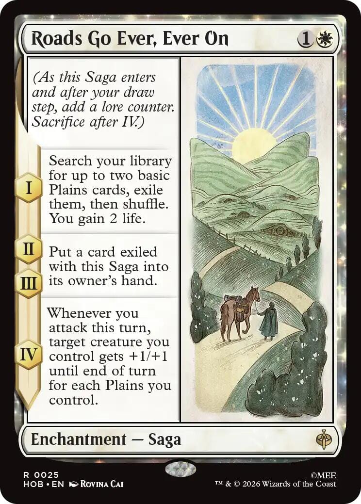 Roads Go Ever, Ever On [The Hobbit] MTG Single Magic: The Gathering  | Multizone: Comics And Games
